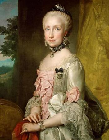 Anton Raphael Mengs Portrait of Maria Luisa of Spain oil painting picture